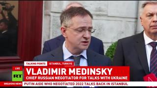 Russia delegation has been empowered to negotiate with Ukrainian side — Vladimir Medinsky