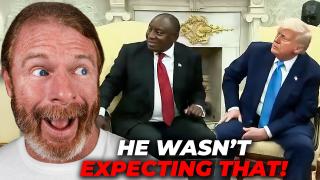 Trump Humiliates South African President! LOL