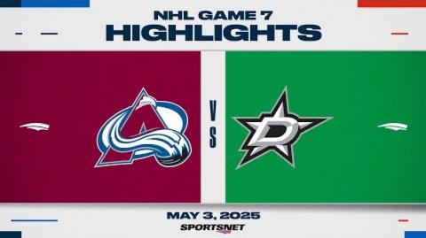 NHL Game 7 Highlights - Avalanche vs Stars