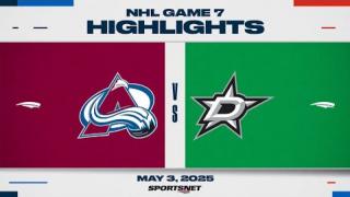 NHL Game 7 Highlights - Avalanche vs Stars