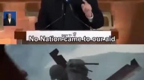 NETANYAHU bringing up the FAKE Holocaust YET AGAIN
