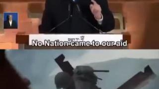 NETANYAHU bringing up the FAKE Holocaust YET AGAIN