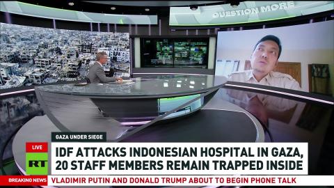 Indonesia Hospital in Gaza under IDF siege | ‘No military targets here’ says Dr Habib
