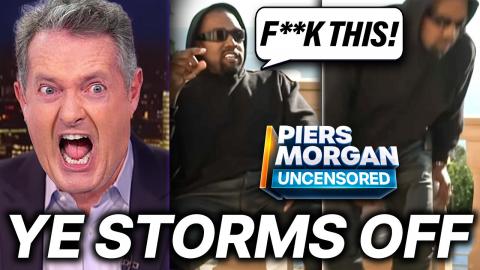 “Sniveling Little Coward!” – Piers MELTS DOWN Over Kanye