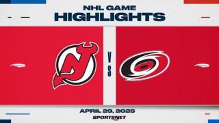 NHL Game 5 Highlights  Hurricanes vs Devils