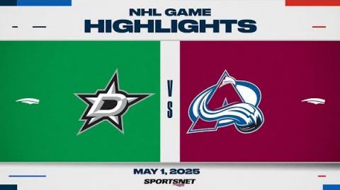 NHL Game 6 Highlights - Stars vs. Avalanche
