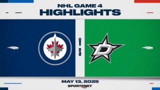 NHL Game 4 Highlights - Jets vs Stars