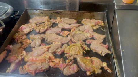 Teaching Beyotch Pill How To Cook Lamb Shawarma So He Doesn’t Suck Big D