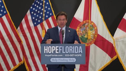 Governor Ron DeSantis and First Lady Casey DeSantis Celebrate Hope Florida Education Expansion