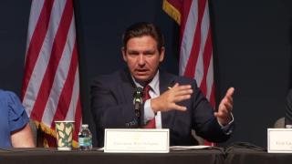 Governor Ron DeSantis and First Lady Casey DeSantis Host A Roundtable on Hope Florida