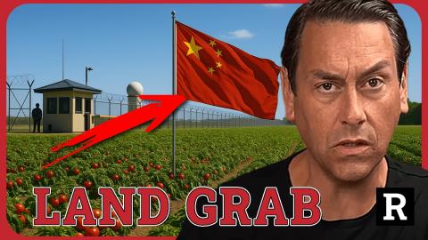 Why is China BUYING so much land near US military bases? | Redacted w Clayton Morris