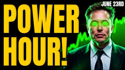 POWER HOUR: Tesla Dominates, Oil Crashes & Markets Whipsaw || The MK Show