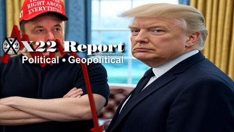 Ep 3658b - Are Trump & Elon Creating The Illusion Of Chaos?Information War,Black Eye Message