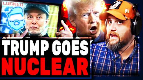 Trump SMACKS DOWN Elon Musk Phone Call & Elon THREATENS To Strand NASA Astronauts As CRASHOUT Worsen