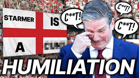 Keir Starmer HUMILIATED as Thousands Of Football Fans Chant THIS