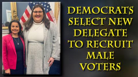 They hate men so much they won't even send one to talk to us