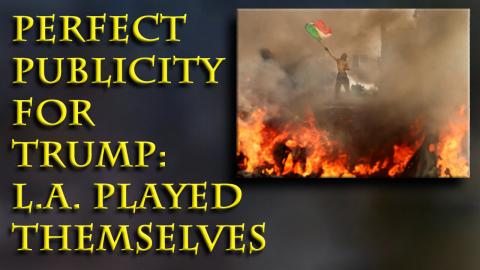 Democrats along with funding from China are funding their own demise and Trump cashes in on it