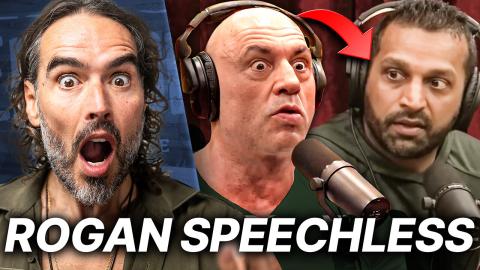 Moment Joe Rogan Drops BOMBSHELL Musk Tweet Live on Air