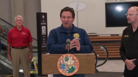 Governor DeSantis Welcomes Americans Evacuated from Israel to Tampa
