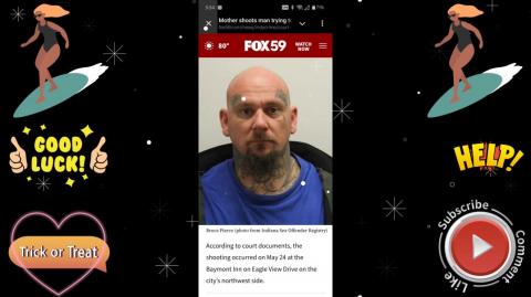 Mother saves daughter from pervert