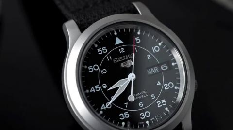 Seiko 7s26 SNK809 Watch disassembly and assembly, only music