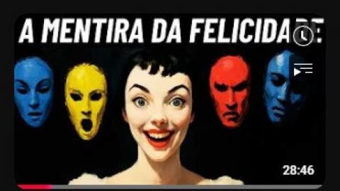 A felicidade é uma fraude biológica - O preço da paz interna é a ignorância!