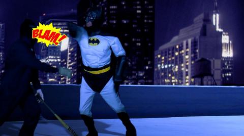 Batman and Robin Stunt Doubles