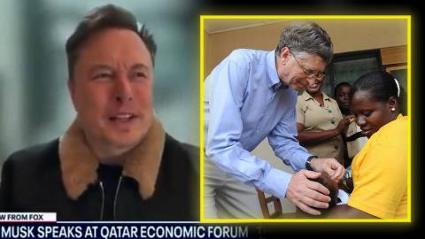 BREAKING VIDEO: Elon Musk DESTROYS Bill Gates During Interview At Qatar Economic Forum