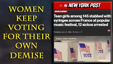 First the EU & California and now NYC. Women are determined to vote for their own suffering