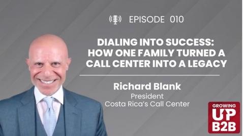 Growing up B2B podcast guest Richard Blank Costa Ricas Call Center