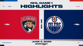 Stanley Cup Final Game 1 Highlights | Panthers vs. Oilers