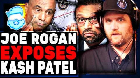 Joe Rogan BUSTS Kash Patel Live On Joe Rogan Experience! He Is LYING About The Videos We Have Proof