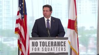 Governor DeSantis Signs Anti-Squatter Legislation in Sarasota