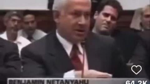 NETANYAHU has been trying to MANIPULATE since 1982
