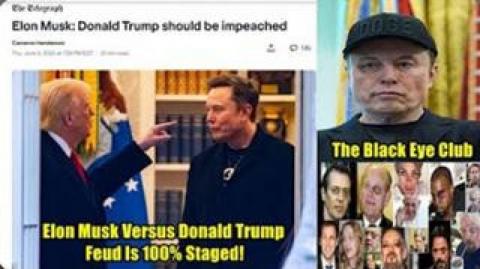 THE STAGED ELON MUSK VS TRUMP FEUD