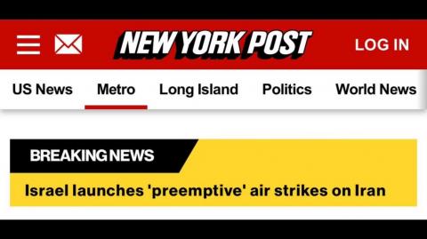 It's Iran's fault
