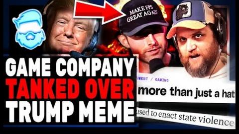 Woke OUTRAGE At Video Game Splitgate 2 Wearing A Trump Hat & The MOB Forces His Groveling Apology!