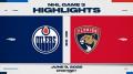NHL Game 3 Highlights | Oilers vs. Panthers