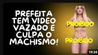 PREFEITA TEM VÍDEO DANÇANDO DE BÍQUINI VAZADO E CULPA O MACHISMO! ELAS NUNCA ADMITEM SEUS ERROS!