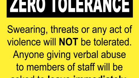 Junky Arsehole Women have a Zero Tolerance Policy for Accountability