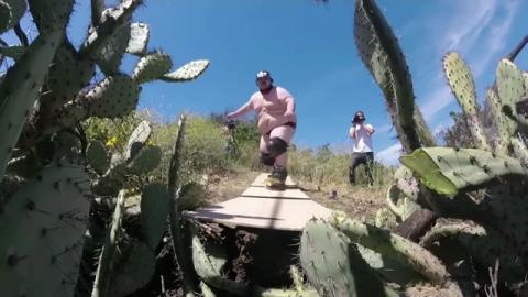 The Flying Fat Cactus Man
