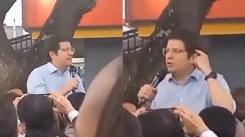Pré-candidato Uribe baleado na cabeça, mas para mongolóide tapado o problema são os conservadores e patriotas