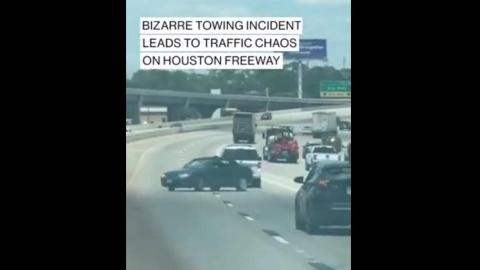 How NOT To Tow A Car On The Freeway  ( It broke my stupid meter )