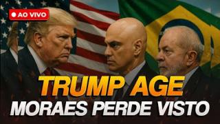 Trump suspende visto do oligarca Alexandre de Moraes e família (18/07/2025)