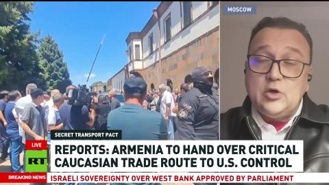 'Let's be honest, it'll open a second front against Russia' — Arnaud Develay on US-Armenia pact