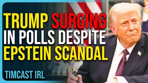 CNN LOSES IT Over Trump’s Approval Rating SURGING Despite Epstein Controversy