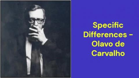 Specific Differences (Olavo de Carvalho)