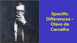 Specific Differences (Olavo de Carvalho)