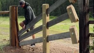 Nice Gate - but a straight gate would be a lot easier