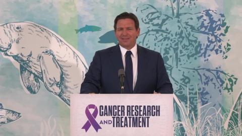Governor Ron DeSantis and First Lady Casey DeSantis Highlight Cancer Research and Treatment Funding